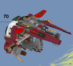 LEGO 70735 instructions page 67 – build guide