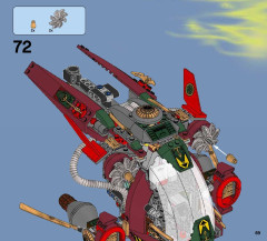 LEGO 70735 instructions page 69 – build guide