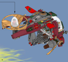 LEGO 70735 instructions page 74 – build guide