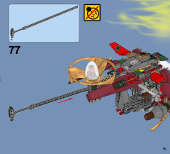 LEGO 70735 instructions page 75 – build guide
