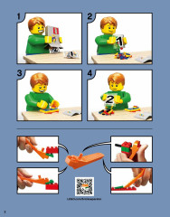 LEGO 70736 instructions page 2 – build guide