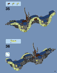 LEGO 70736 instructions page 43 – build guide