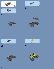 LEGO 70736 instructions page 72 – build guide