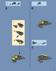 LEGO 70736 instructions page 73 – build guide