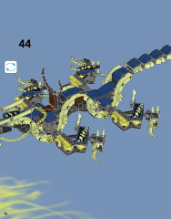 LEGO 70736 instructions page 76 – build guide