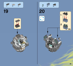 LEGO 70737 instructions page 33 – build guide