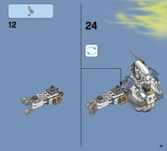 LEGO 70737 instructions page 43 – build guide