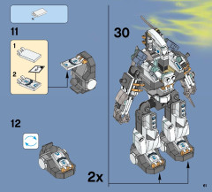 LEGO 70737 instructions page 61 – build guide