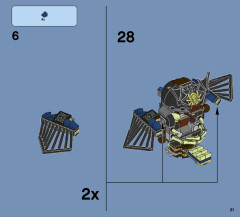 LEGO 70737 instructions page 21 – build guide