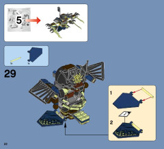 LEGO 70737 instructions page 22 – build guide