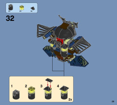LEGO 70737 instructions page 25 – build guide