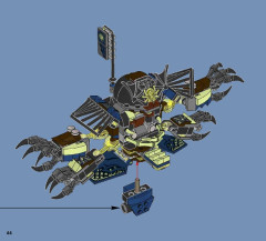 LEGO 70737 instructions page 44 – build guide