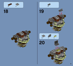 LEGO 70737 instructions page 9 – build guide