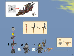 LEGO 70738 instructions page 113 – build guide