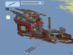 LEGO 70738 instructions page 137 – build guide