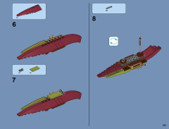 LEGO 70738 instructions page 143 – build guide