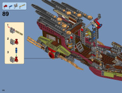 LEGO 70738 instructions page 184 – build guide