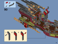 LEGO 70738 instructions page 185 – build guide