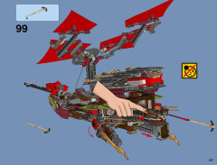 LEGO 70738 instructions page 217 – build guide