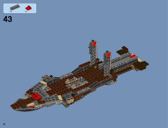 LEGO 70738 instructions page 74 – build guide