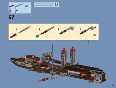 LEGO 70738 instructions page 93 – build guide