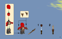 LEGO 70739 instructions page 3 – build guide