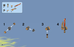 LEGO 70739 instructions page 4 – build guide