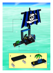 LEGO 7074 instructions page 9 – build guide