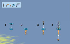 LEGO 70740 instructions page 4 – build guide