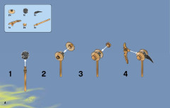 LEGO 70741 instructions page 4 – build guide