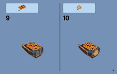 LEGO 70741 instructions page 9 – build guide