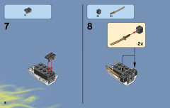 LEGO 70742 instructions page 8 – build guide