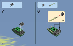 LEGO 70743 instructions page 8 – build guide