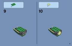 LEGO 70743 instructions page 9 – build guide