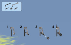 LEGO 70744 instructions page 4 – build guide