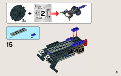 LEGO 70745 instructions page 21 – build guide