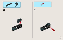 LEGO 70745 instructions page 43 – build guide