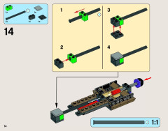 LEGO 70746 instructions page 14 – build guide