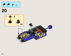 LEGO 70746 instructions page 20 – build guide