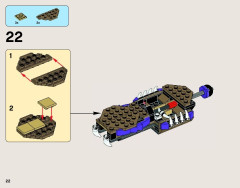 LEGO 70746 instructions page 22 – build guide