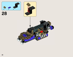 LEGO 70746 instructions page 28 – build guide