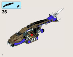 LEGO 70746 instructions page 40 – build guide