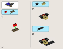 LEGO 70746 instructions page 44 – build guide