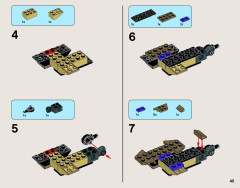 LEGO 70746 instructions page 45 – build guide
