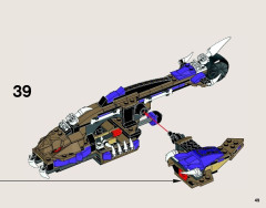 LEGO 70746 instructions page 49 – build guide