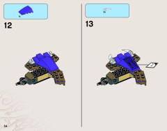 LEGO 70746 instructions page 54 – build guide