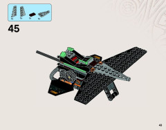 LEGO 70747 instructions page 43 – build guide