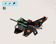 LEGO 70747 instructions page 49 – build guide