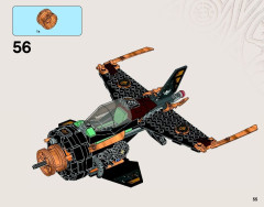 LEGO 70747 instructions page 55 – build guide