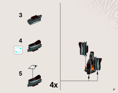 LEGO 70747 instructions page 57 – build guide